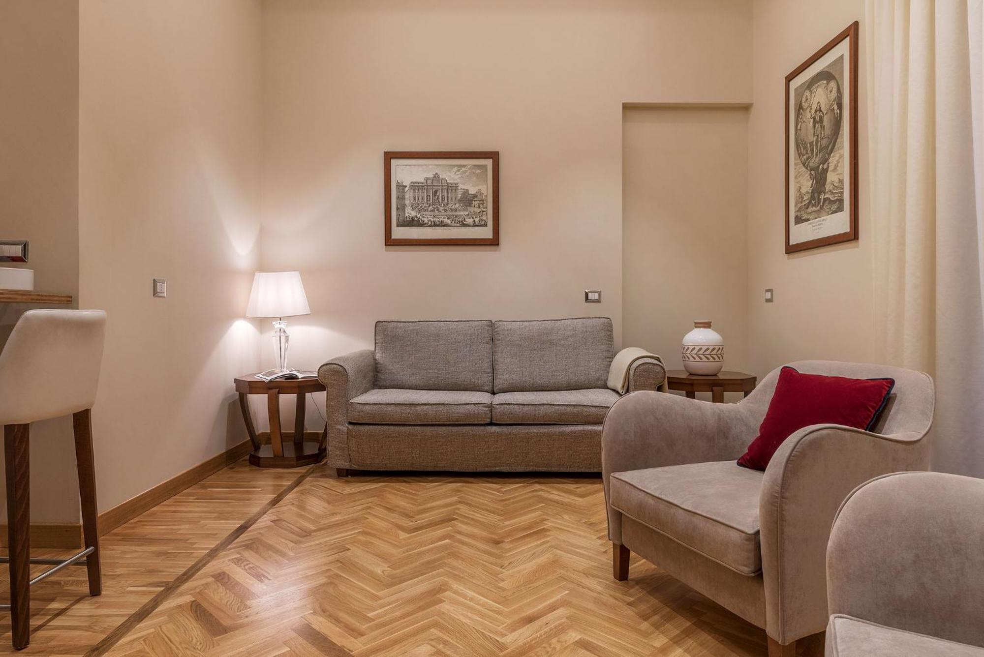 900 Apartments Lazio, Emilia & La Corte ローマ 部屋 写真